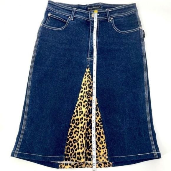 Sergio Valente Dresses & Skirts - Vintage’80s Sergio Valente midi Jean skirt